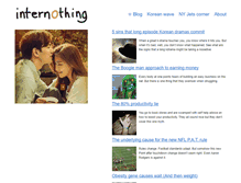 Tablet Screenshot of internothing.com